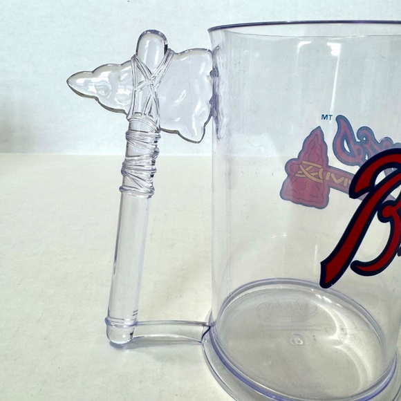 ⚾️Altlana Braves Tomahawk Tanker Mug/Stein/Plastic/Souvenir/Baseball/Collectable - Picture 4 of 6